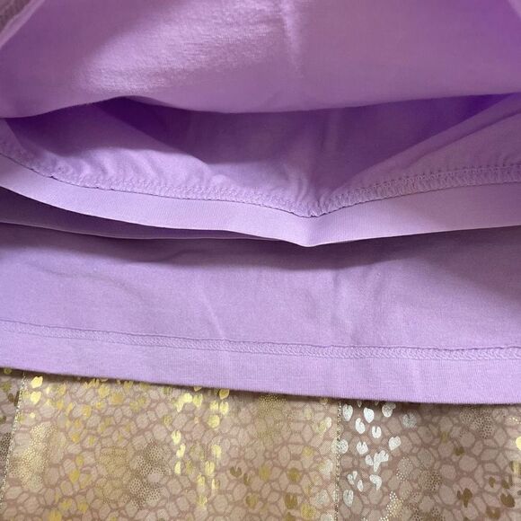 Aerie Lavender Purple Striped Strapless Tube Top, Large - Picture 4 of 5